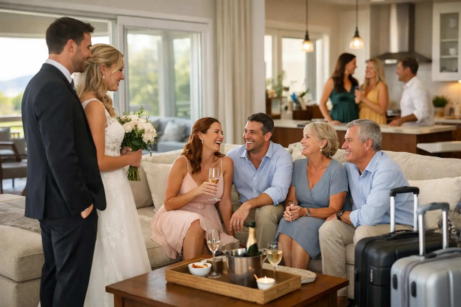 Group Lodging for Wedding Guests, Made Easy