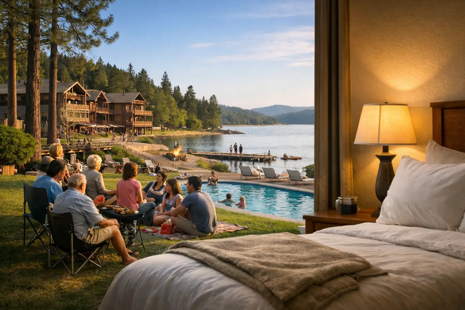 How to Choose a Family Reunion Venue With Accommodations