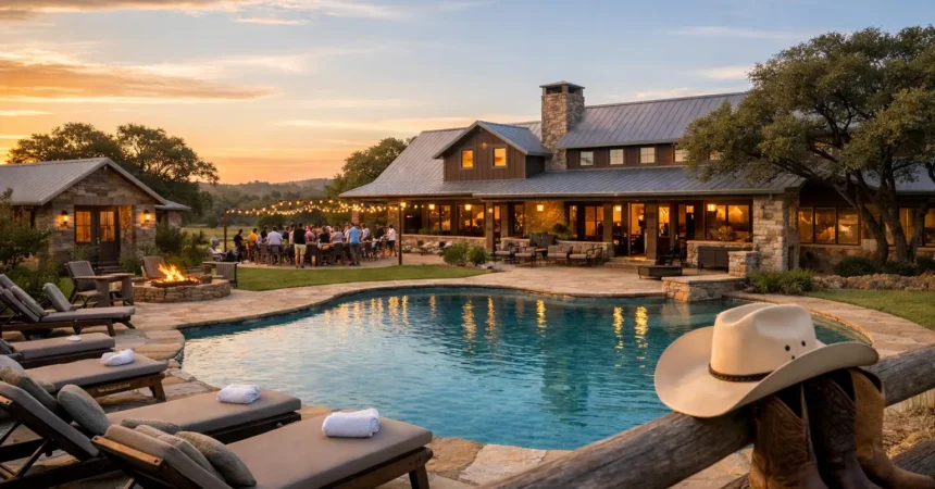 Luxury Group Lodging Texas for Memorable Stays